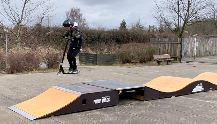 billed med skater